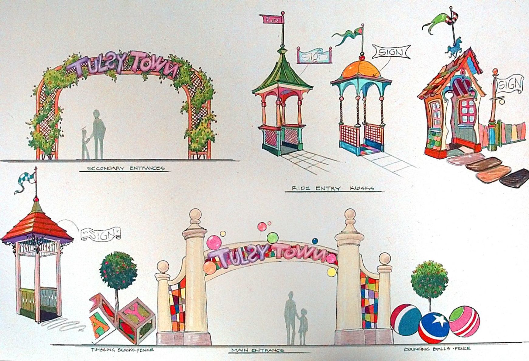 Bell's Amusement Park in 1999